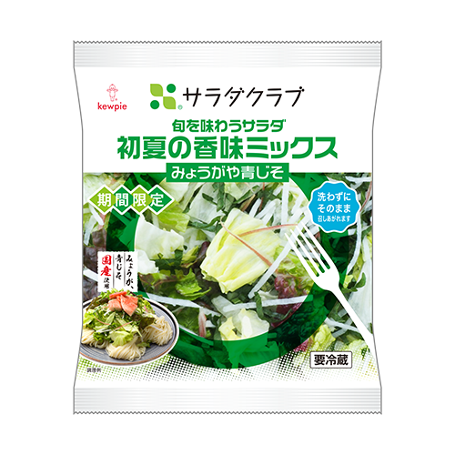 旬を味わうサラダ 初夏の香味ミックス みょうがや青じそ