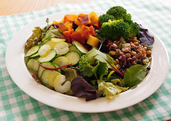 ベビーリーフの食物繊維パワーサラダ