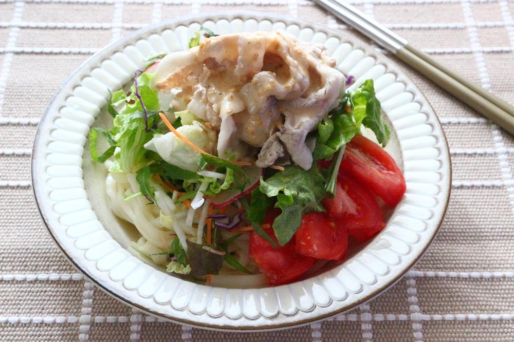 青じそ香る豚しゃぶサラダうどん