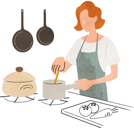 おいしさへのこだわり イメージ画像