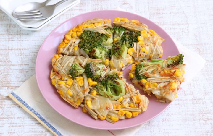 たっぷり野菜のチーズガレット 写真